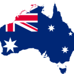 Australia-Flag-Map