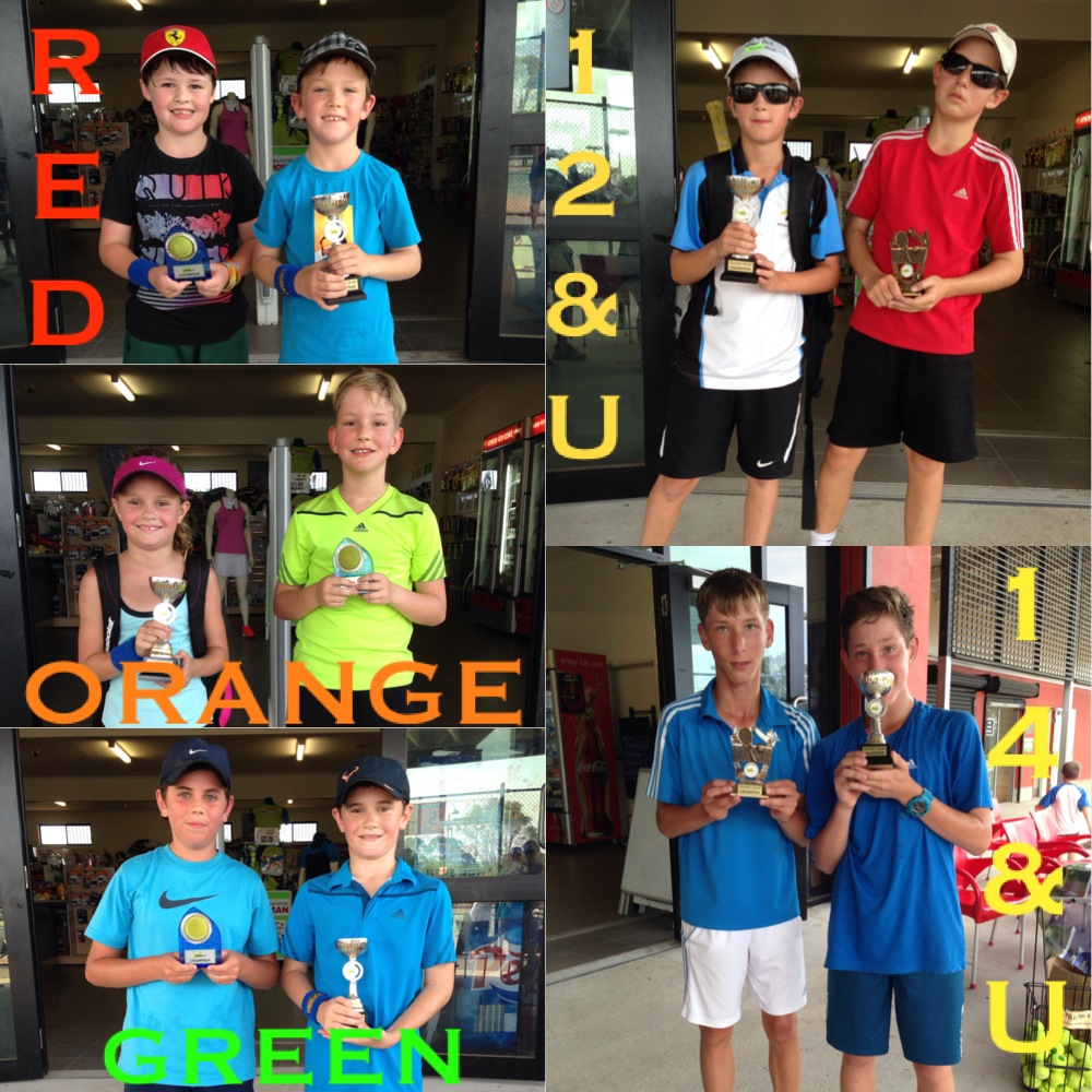 Hot Shots Tennis Junior Tournament Results