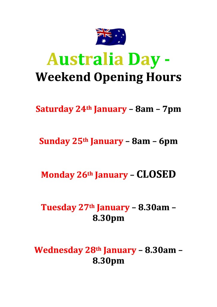 Australia Day opening hours-page-0